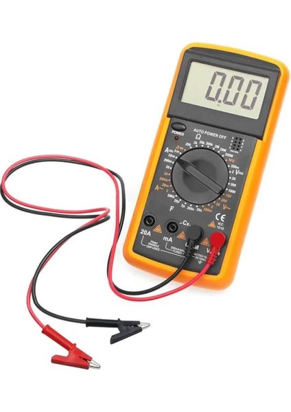 Powermaster PM-27080 Krokodil Uçlu Ölçü Aleti Probu Multimetre Ölçüm Cihazı Probu fırsatları