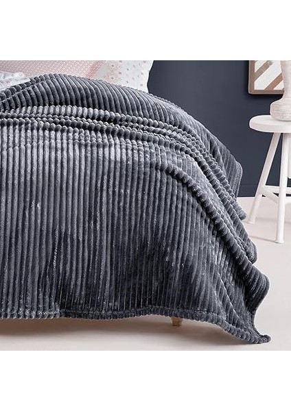 Bedding Tek Kişilik Holly Wellsoft Battaniye - Antrasit fiyatları