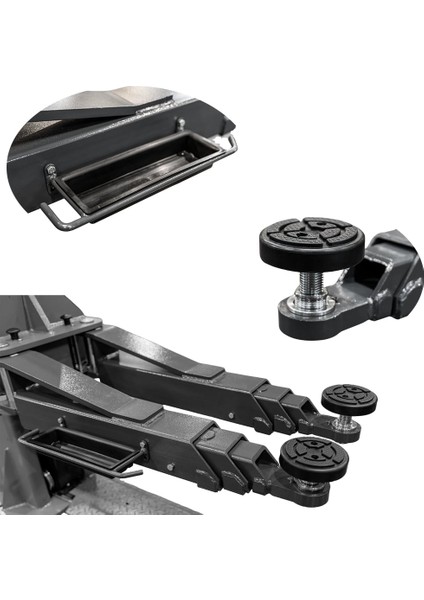 5 Ton Iki Sütunlu Alttan Bağlantılı Tam Otomatik Araç Kaldırma Lifti fiyatları