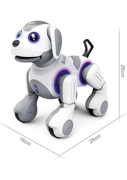 Uzaktan Kumandalı Şarjlı Akıllı Programlanabilir Hareket Sensörlü Robot Köpek fiyatları