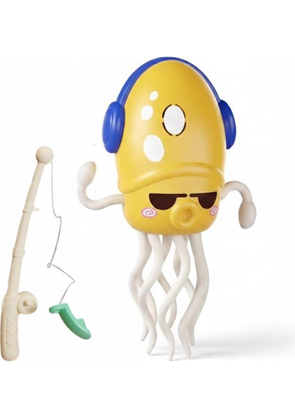 Dans Eden Sevimli Ahtapot Oyuncak Şarjlı Müzikli Işıklı