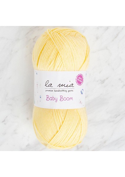 La Mia Baby Boom Sarı El Örgü Ipi - 331 - 34122