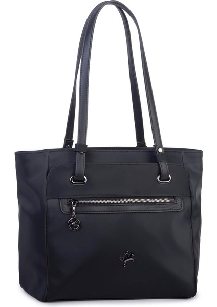 Kadın Büyük Boy Omuz Çantası Siyah Buzzy