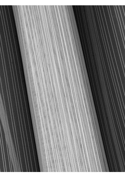 Modern Çizgili Tül Perde • Pilesiz • Ekstrafor Büzgülü • Ütü Gerektirmez • Binlerce Evin Tercihi modelleri