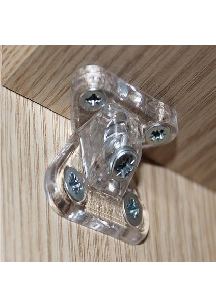 T Bağlantı Çektirme Şeffaf Plastik Köşe Birleştirme Kelebek Bağlantı (20 Adet) modelleri