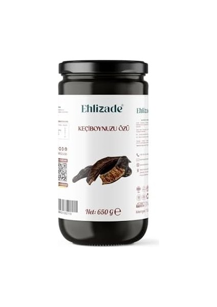 Ehlizade Soğuk Sıkım Keçiboynuzu Özü 650 Gram