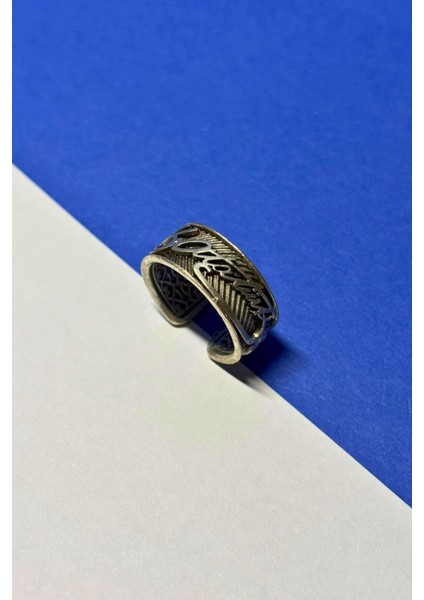 Özel Tasarım Maskülen Ayarlanabilir Erkek Yüzük