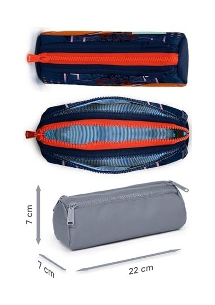 Siyah Nefti Yarış Arabası Üç Bölmeli Çantası - Erkek Çocuk modelleri