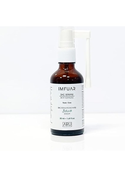 Yeni Saç Oluşumunu Destekleyen ve Saç Dökülmesini Engelleyen Saç Serumu 50 ml 63 Farklı Aktif Madde fiyatları