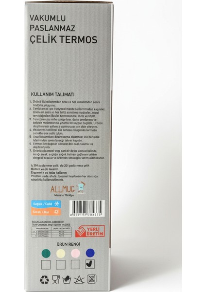 Vakumlu Paslanmaz Çelik Termos fırsatları