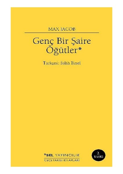 Genç Bir Şaire Öğütler