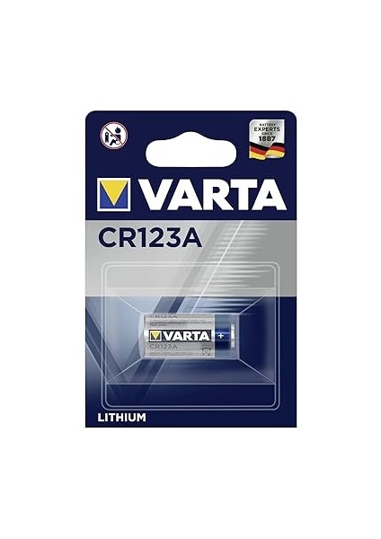 Lityum Profesyonel Pil CR123A VRT.62053 modelleri