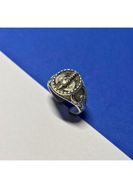 Özel Tasarım Maskülen Ayarlanabilir Erkek Yüzük