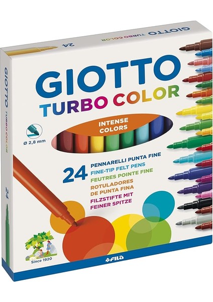 Turbo Color, 24'lü Kutu