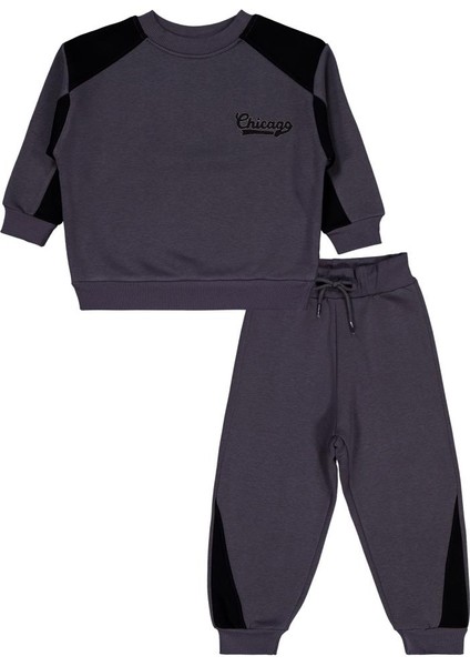 Chıcago Nakışlı 2-5 Yaş Eşofman Takımı modelleri