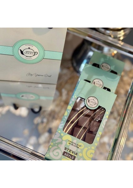 Chocolate In Bloom - Stevia Sütlü Tablet Çikolata (80 Gr) modelleri