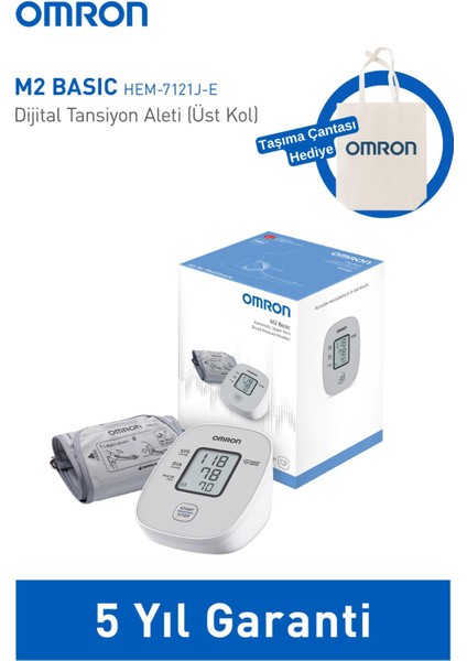 M2 Basic Koldan Tansiyon Aleti + Taşıma Çantası Hediyeli