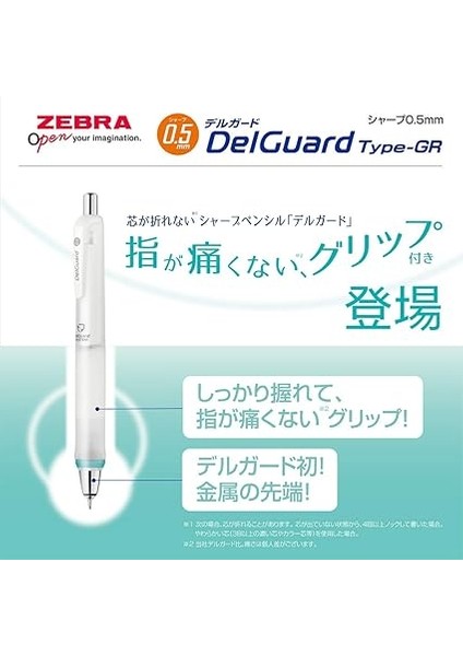 Delguard Type-Gr Versatil Kalem 0.5 mm Beyaz modelleri