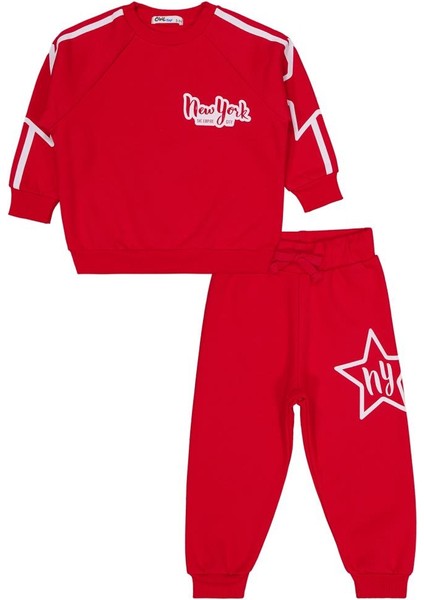 New York Yıldız Baskılı 2-5 Yaş Eşofman Takımı fiyatları