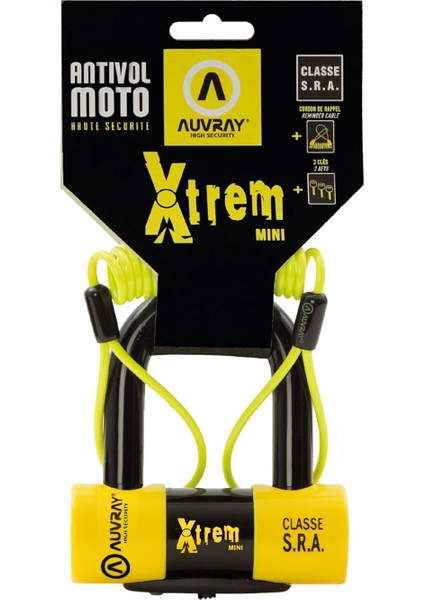 Block Dısc Xtrem Mını Class Sra + Recall Cord Black