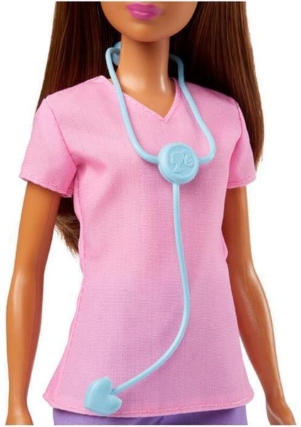 Kariyer Bebekleri - Hemşire HBW99 FWK89,HEMŞIRE Barbie Bebek indirimleri