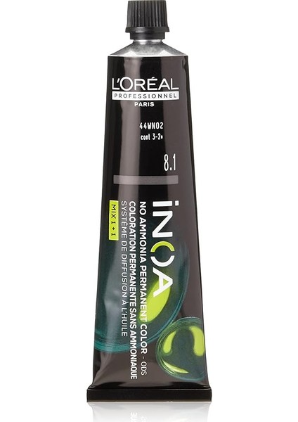 Professıonnel Parıs Inoa Saç Boyası 8.1 Açık Kumral Küllü 60 ml