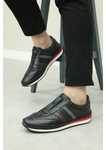 Hakiki Deri Erkek Spor Ayakkabı 856MA1788 indirimleri