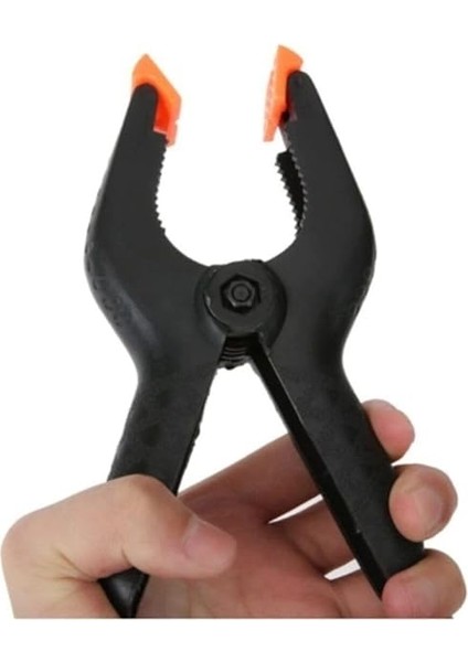 Kıskaç Klips Yaylı Işkence Plastik Kelepçe Güçlü Mafsallı Çene 5 Parça indirimleri