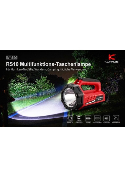 RS10 Süper Parlak ve Geniş Alan Aydınlatmalı Spot Işık fırsatları