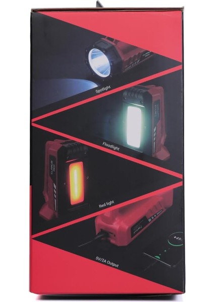 RS10 Süper Parlak ve Geniş Alan Aydınlatmalı Spot Işık