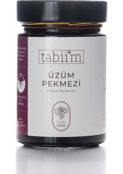 Tabii'm Üzüm Pekmezi 400 gr Hmf Analizli - Ilave Şeker Içermez fiyatları