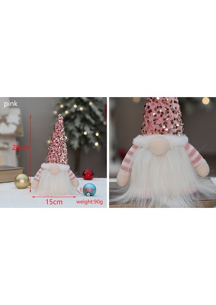 Noel Için Işıklı Rudolf Yaşlı Adam Figürü Dekorasyon Ürünleri (Yurt Dışından) indirimleri