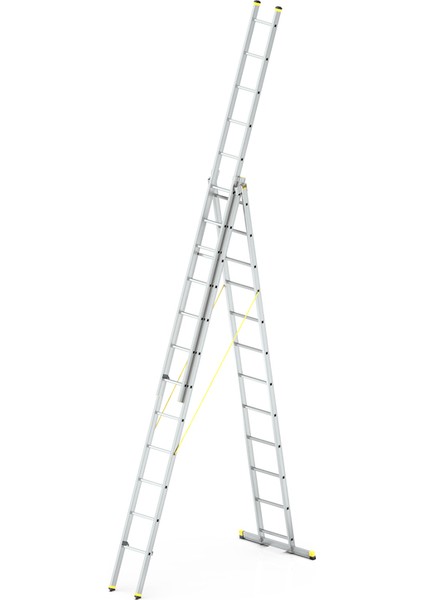 - Skybest 3X12 Basamaklı Üç Parçalı Çok Amaçlı Alüminyum Merdiven