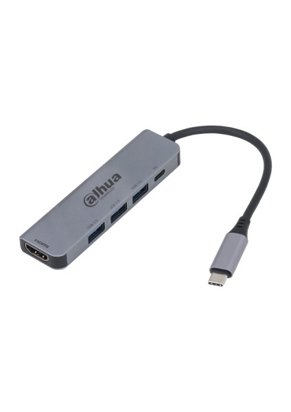 TC35 5‑in‑1 Usb-C Dock | HDMI + 3× USB 3.0 + Pd Mac & Pc Uyumluluğu