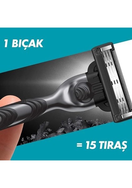 Gillette Mach3 Charcoal Yedekli Tıraş Makinesi modelleri