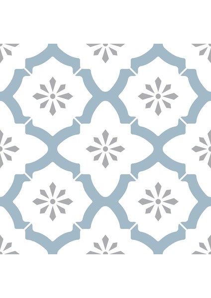 FP2943 Alfama Peel & Stick Yer, Çok Renkli, Mavi