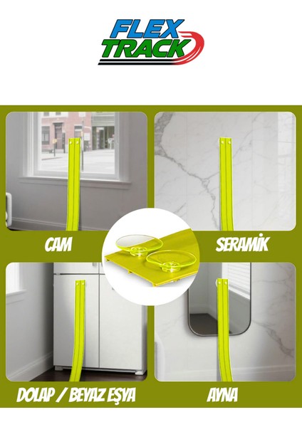 Yarış Pisti Vantuzlu 4.5 Metre 1:64 Ölçek Tüm Arabalara Uyumlu fırsatları