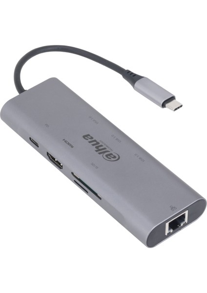 TC38 7-In-1 Usb-C Dock Istasyonu | HDMI + USB 3.0 + Sd/tf + Pd Mac & Pc Uyumluluğu