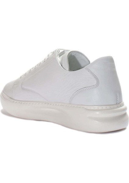 Kadın Hakiki Deri Günlük Sneaker Rahat Taban Spor Yazlık Hafif Bağcıklı Ayakkabı 934za108