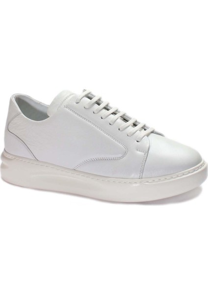 Kadın Hakiki Deri Günlük Sneaker Rahat Taban Spor Yazlık Hafif Bağcıklı Ayakkabı 934za108