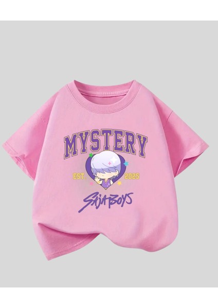 Kpop Demon Hunterix Kids Design Unisex Oversize T-Shirt