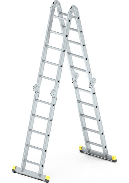 MHT- Skypratix Fonksiyonel Alüminyum Katlanır Merdiven 4x5