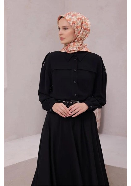 Saf Ipek Eşarp 4204D (T)-87