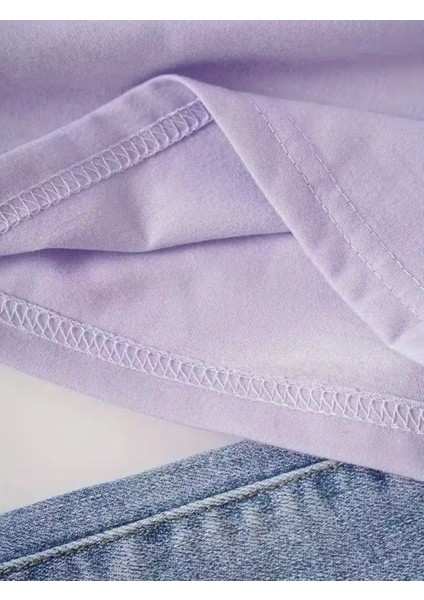 Kpop Demon Hunterix Kids Design Unisex Oversize T-Shirt modelleri