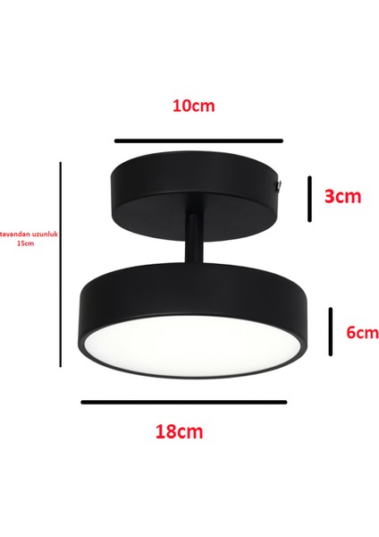 Samsung Ledli Modern Tasarım Yatak Odası Salon Mutfak Giyinme Odası Tekli Avize Siyahkasa Günışığı fiyatları