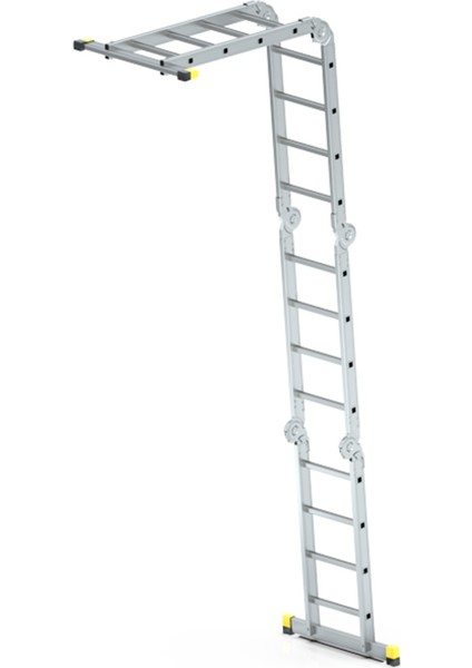 MHT- Skypratix Fonksiyonel Alüminyum Katlanır Merdiven 4x2