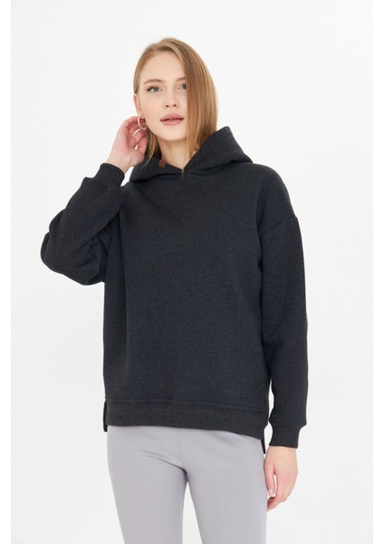 Yırtmaçlı Kapüşonlu Sweat fırsatları