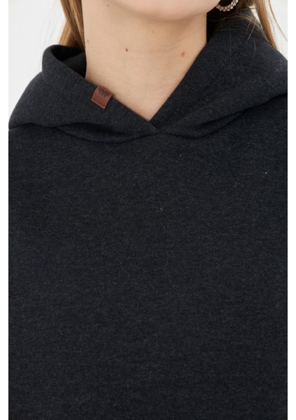 Yırtmaçlı Kapüşonlu Sweat indirimleri