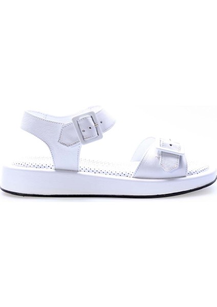 Hakiki Deri Kadın Klasik Sandalet 710ZA150