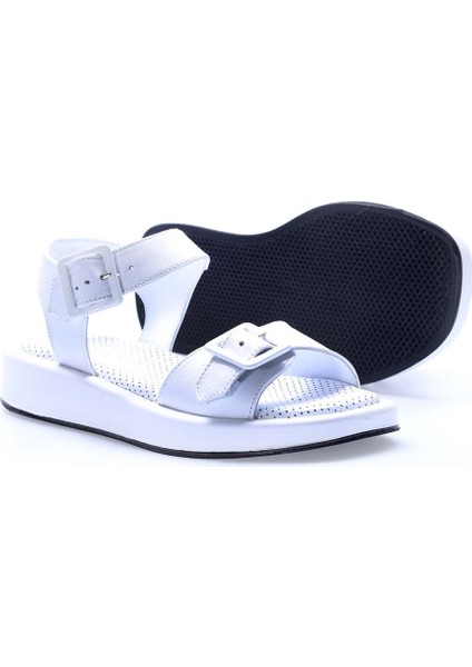Hakiki Deri Kadın Klasik Sandalet 710ZA150